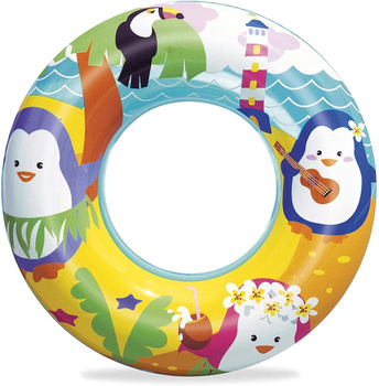 Bestway - roue de natation pour enfants 51 cm de diamètre (Pingouins)