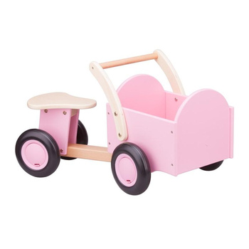 Neu Classic Toys - Holzfracht Laufrad rosa