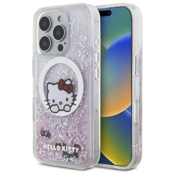 Hello Kitty Liquid Glitter Sweet Kitty Bows MagSafe - iPhone 16 Pro Case (white)