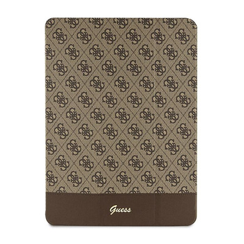 Guess 4G Stripe Allover - iPad Pro 12.9" Case (2022-2020) (Brown)