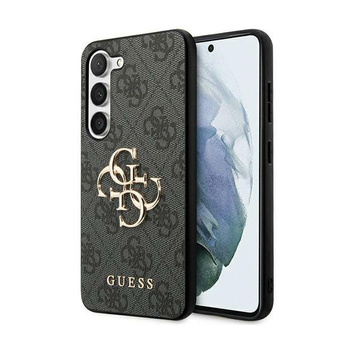 Guess 4G Big Metal Logo - Étui Samsung Galaxy A55 5G (noir)