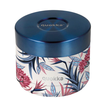 Quokka Whim Food Jar - Thermal Lunchbox / Lunch Thermos 360 ml (Blue Garden)