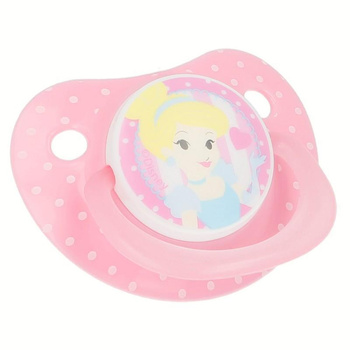 Princesse - Tétine anatomique en silicone 0 - 6 m (phosphorescente)