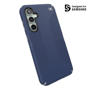 Speck Presidio2 Grip - Samsung Galaxy S23 FE Gehäuse (Küstenblau/Schwarz/Weiß)