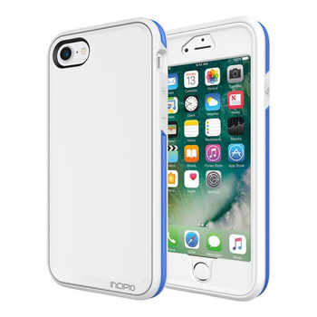 Incipio Performance Series Max - Gepanzerte Tasche iPhone 7 (Weiß/Blau)