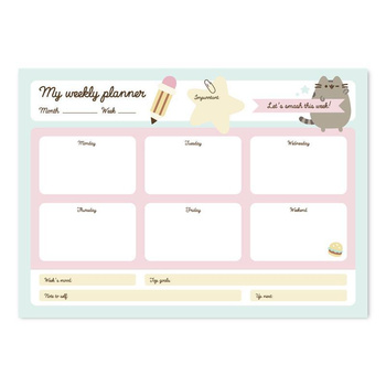 Pusheen - Foodie Collection Weekly Planner 54 pages A4