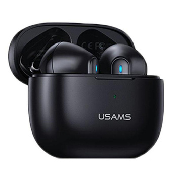 USAMS NX10 Series - sluchátka Bluetooth 5.2 TWS + nabíjecí pouzdro (černá)