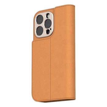 Moshi Overture MagSafe - Leather 3-in-1 flip case for iPhone 16 Pro Max (Caramel Brown)