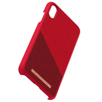 Nordic Elements Saeson Freja - Coque en matériau pour iPhone Xs Max (rouge)