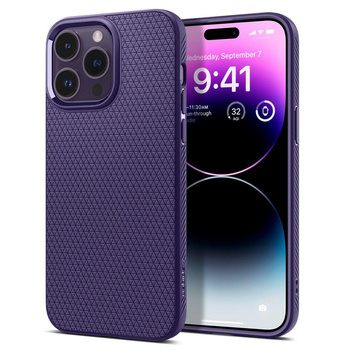 Spigen Liquid Air - pouzdro pro iPhone 14 (fialové)