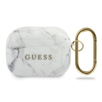 Guess Marble - Airpods Pro Case (white)