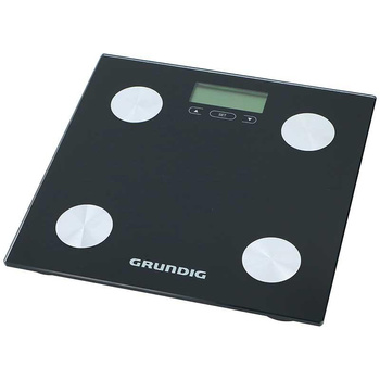 Grundig - elektronische Personenwaage, Gewichtsanalyse, BMI, bis zu 180 kg