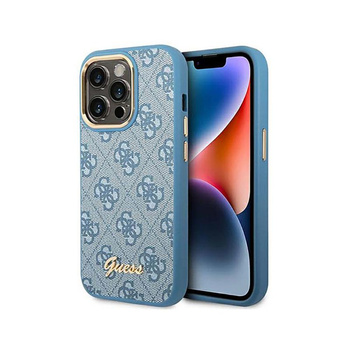 Guess 4G Metal Camera Outline Case - iPhone 14 Pro Case (blue)