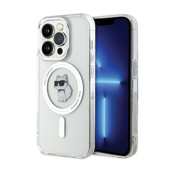 Karl Lagerfeld IML Choupette MagSafe - pouzdro pro iPhone 13 Pro Max (průhledné)