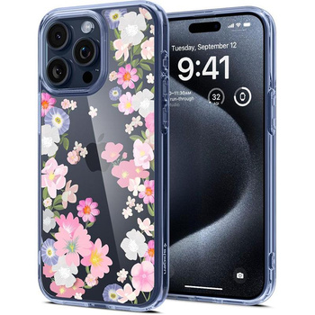 Spigen Ultra Hybrid - Etui do iPhone 15 Pro (Blossom)