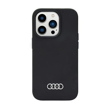 Audi szilikon tok - iPhone 14 Pro Max tok (fekete)