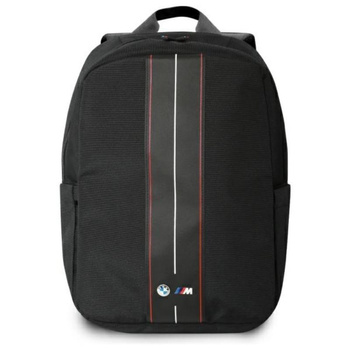 BMW Nylon Red Stripe - 16" Notebook Backpack (black)