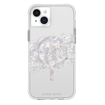 Case-Mate Karat MagSafe - iPhone 15 Plus case decorated with mother of pearl (A Touch of Pearl)