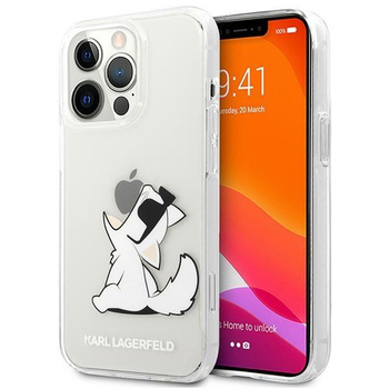 Karl Lagerfeld Choupette Fun Sunglasses - Etui iPhone 14  Pro Max (przezroczysty)