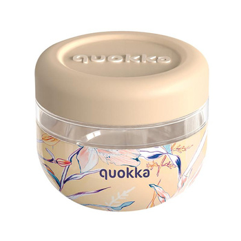 Quokka Bubble Food Jar - plastová nádoba na jídlo / krabička na oběd 500 ml (Vintage Floral)