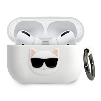 Karl Lagerfeld Choupette 3D - Apple Airpods Pro Case (white)