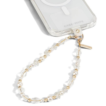 Case-Mate Beaded Phone Wristlet - Universal Phone Lanyard (Moon Crystal)