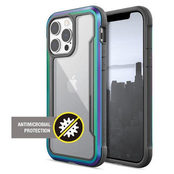 X-Doria Raptic Shield Pro - Etui iPhone 13 Pro (Anti-bacterial) (Iridescent)