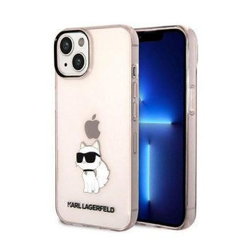 Karl Lagerfeld IML NFT Choupette - iPhone 14 tok (rózsaszín)