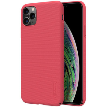 Nillkin Super Frosted Shield - Apple iPhone 11 Pro Max Hülle (Hellrot)