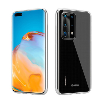 Crong Crystal Slim Cover - Huawei P40 Pro tok (átlátszó)