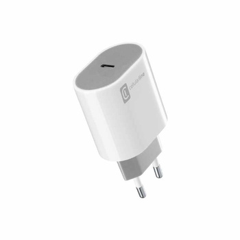 Cellularline Stylecolor Ladegerät - USB-C Power Delivery 20W Netzladegerät (weiß)