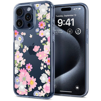 Spigen Liquid Crystal - Etui do iPhone 15 Pro (Blossom)