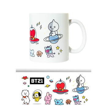 Line Friends BT21 - Mug en céramique 300ml