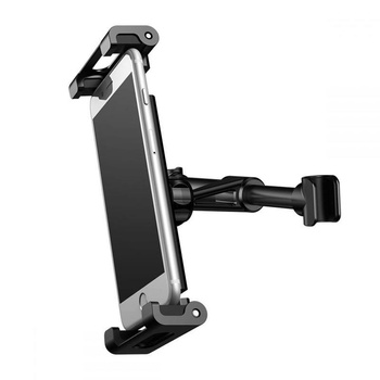 Baseus Backseat - Universal headrest mount for tablets and smartphones (black)