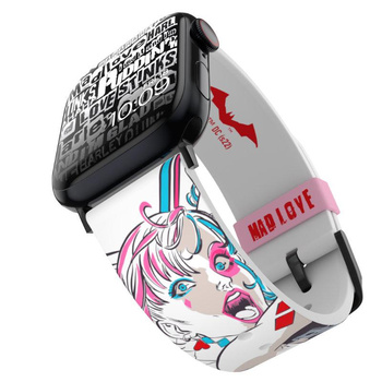 DC Comics - Řemínek pro Apple Watch (Harley Quinn Manga - Love Stinks)