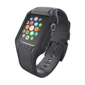 Incipio NGP Strap - Elasztikus szíj Apple Watch 38/40/41 mm-es órához (füstös)