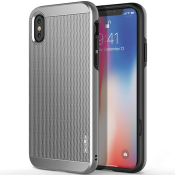 Obliq Slim Meta - iPhone Xs / X Tasche (Satin Silber)