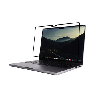 Moshi iVisor AG - Matná ochranná fólie displeje pro MacBook Pro 14" (M1, 2021) (černá/čirá/matná)