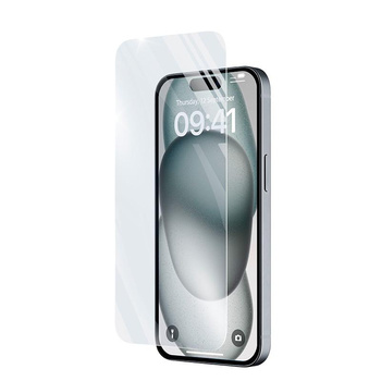 Cellularline Impact Glass - Gehärtetes Schutzglas für iPhone 15 Plus / iPhone 15 Pro Max