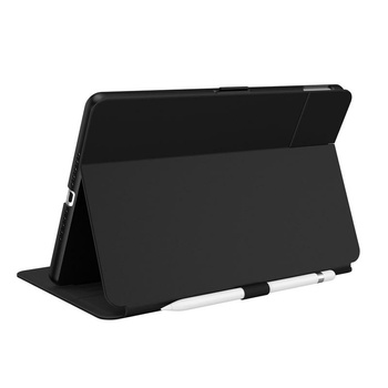 Speck Balance Folio - Étui pour iPad 10.2" 9 (2021) / 8 (2020) / 7 (2019) avec revêtement MICROBAN (Noir)