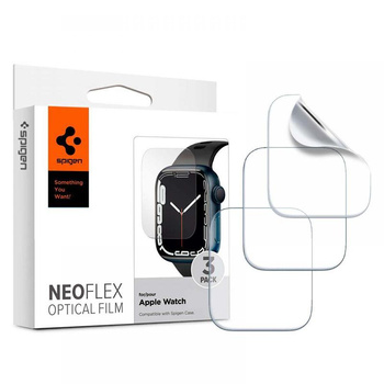 Spigen Neo Flex - Foil pour Apple Watch 8/7/6/5/4/SE (45-44) mm (3 pcs)