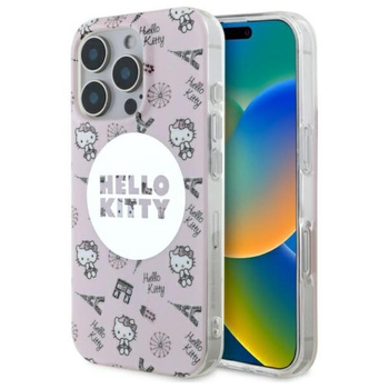 Hello Kitty IML All Over Paris MagSafe - iPhone 16 Pro Case (pink)