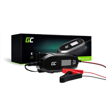 Green Cell - Charger, chargeur pour batteries 6V / 12V (4A) avec fonction de diagnostic intelligent