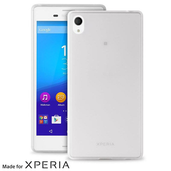 PURO Ultra Slim "0.3" kryt MFX - sada pouzdro + fólie na displej Xperia M4 AQUA (průsvitná)