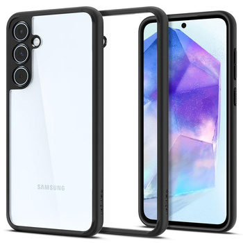 Spigen Ultra Hybrid - Gehäuse für Samsung Galaxy A55 5G (Mattschwarz)