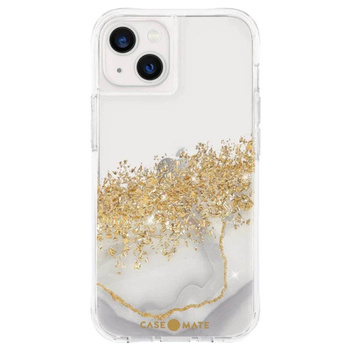 Case-Mate Karat - Coque pour iPhone 13 décorée avec de l'or (Marbre)