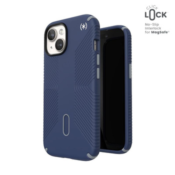 SPECK PRESIDIO2 GRIP CLICKLOCK & MAGSAFE - ETUI IPHONE 15 / IPHONE 14 / IPHONE 13 (COASTAL BLUE / DUSTGREY / WHITE)