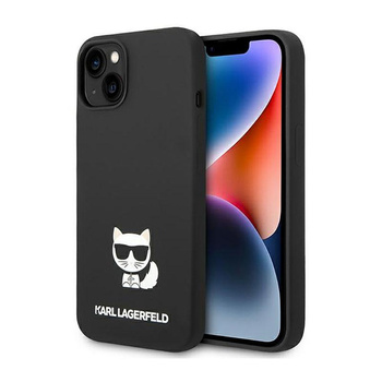 Karl Lagerfeld Choupette Body - Coque pour iPhone 14 Plus (noir)