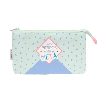 Amelie - Pastel collection pencil case / make-up bag, 3 compartments