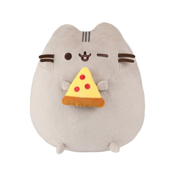 Pusheen - Mascotte en peluche avec pizza 24 cm